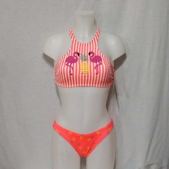 NWT Coco Rave Two Piece Swimwear Swimsuit Bikini Set XS/S 30/32C $110 - Picture 1 of 15